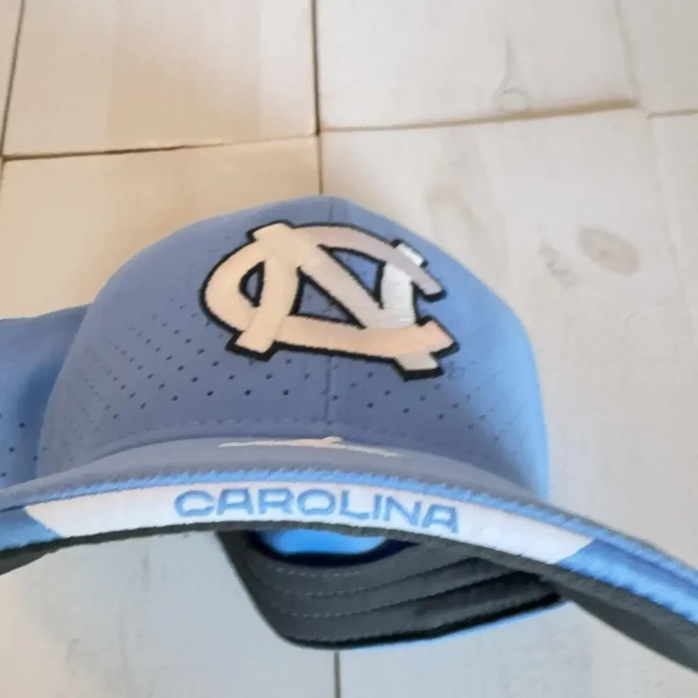 North Carolina Tar Heels Hat Flex Fit Cap Mens XL UNC Blue Jordan Basketball